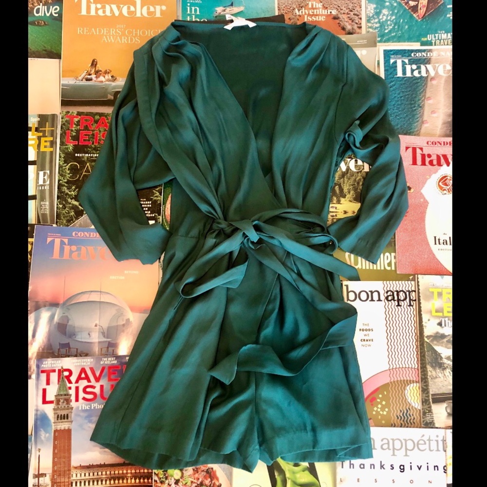 BCBGeneration Green Romper